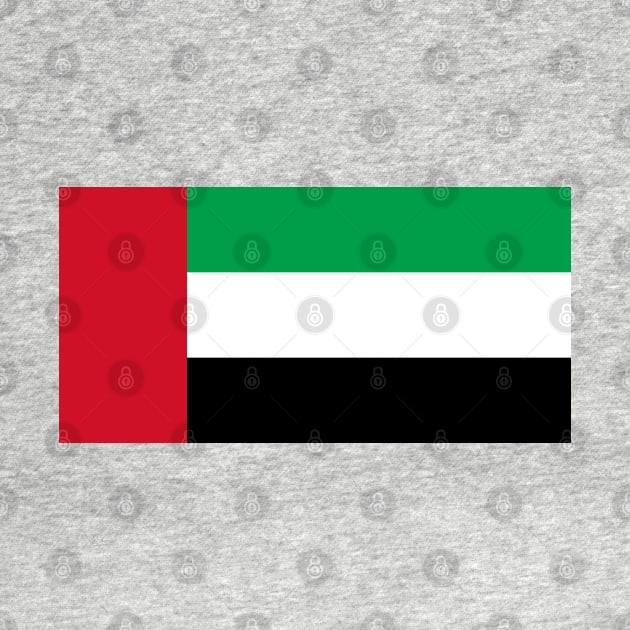 Flag of United Arab Emirates by COUNTRY FLAGS